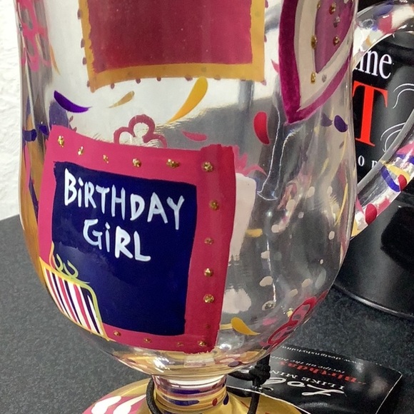 LOLITA NEW - I Like Mine Hot Collection - hand painted Glass w/ rhinestones - Picture 7 of 12